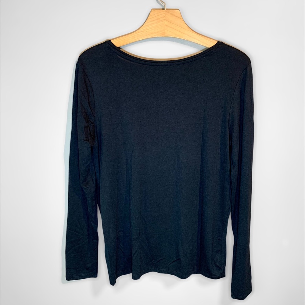 SOLD NEW Dynamite Twist Front Top Black Size L - Picture 5 of 8
